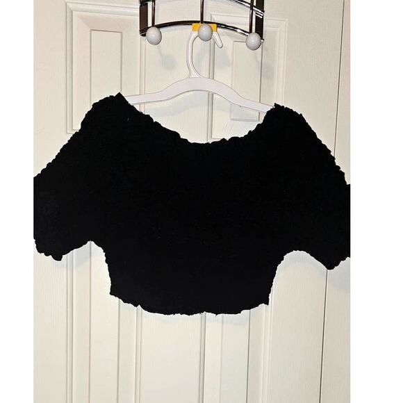 New Free People Double The Fun Maxi Skirt Button Cardi Set $128 X-SMALL Black - Picture 6 of 7